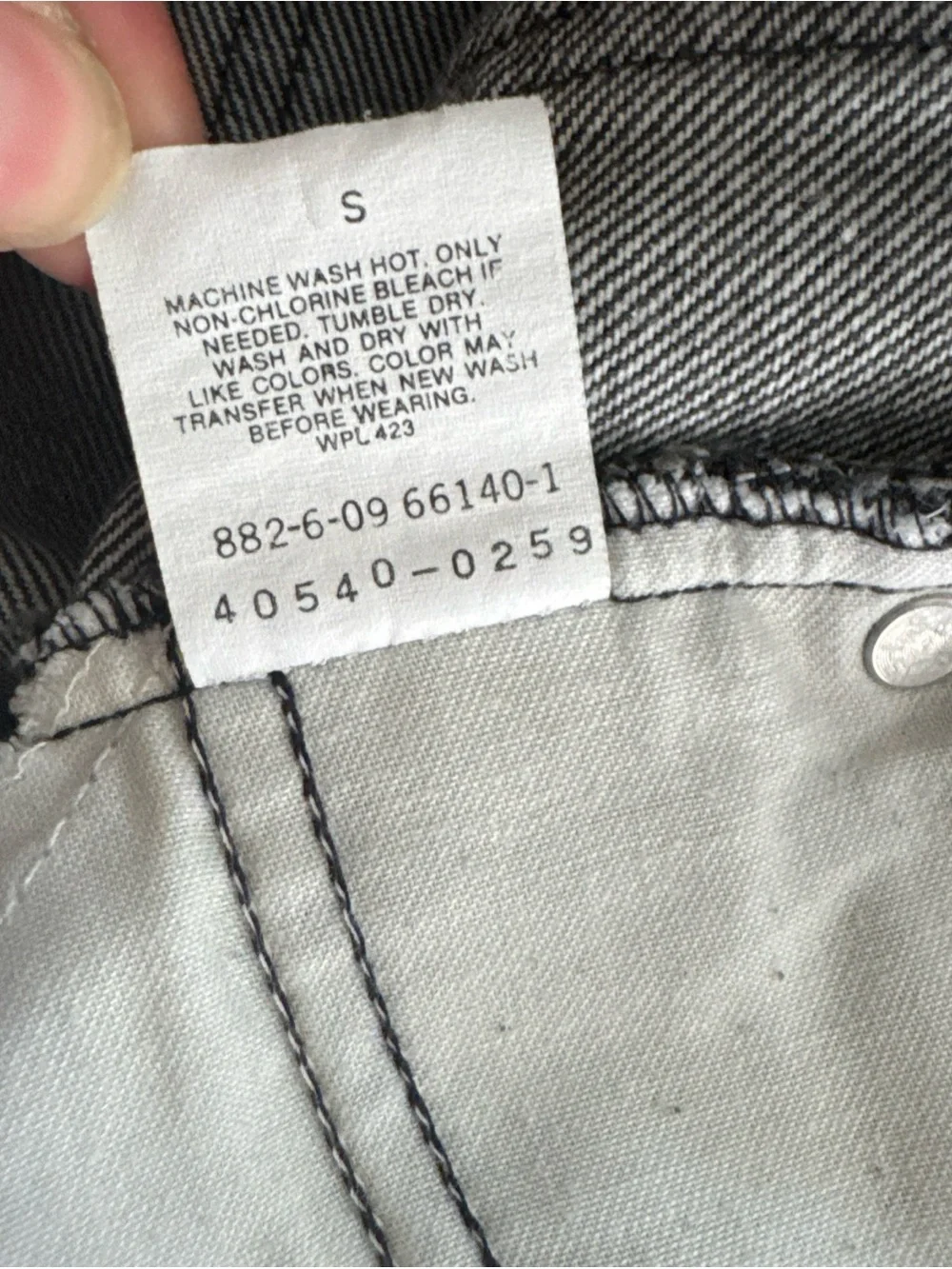 Vintage Levi's 540 Brown Tab Flex Light Wash Denim Jeans Leather Tag Men's 40x30